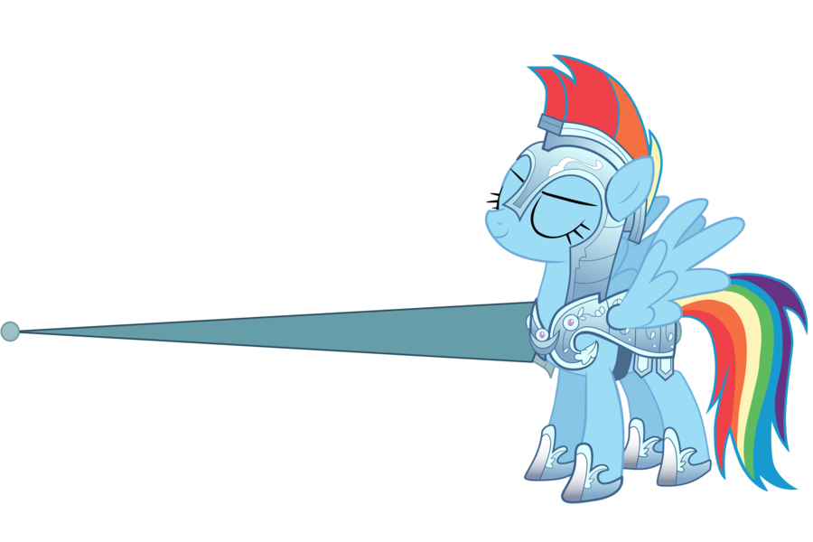 rainbow dash joust vector by far poelle-