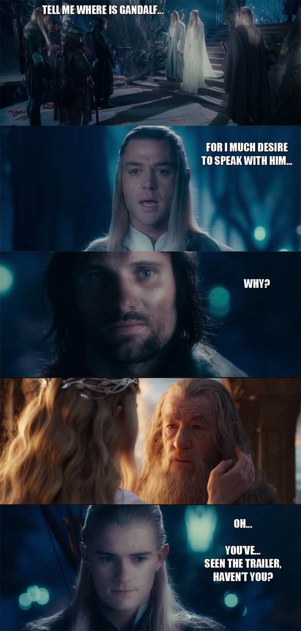 the lord of the rings   tell me where is