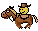cowboy horse
