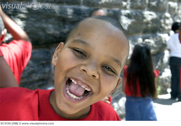 Bilder-Thread smiling african-american child BC9195