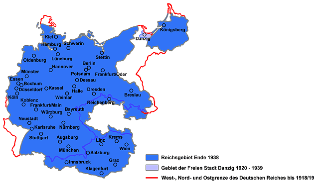 Deutsches Reich 1938kl