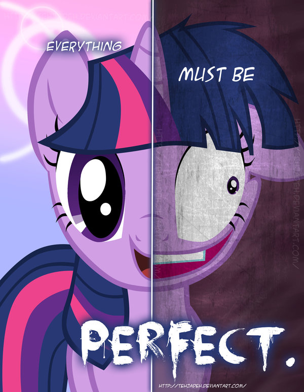 mlp   two sides of twilight sparkle by t