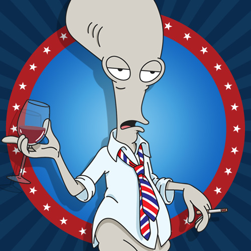 8 roger smith American Dad