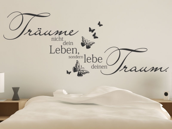 1541 0 wandtattoo lebe deinen traum