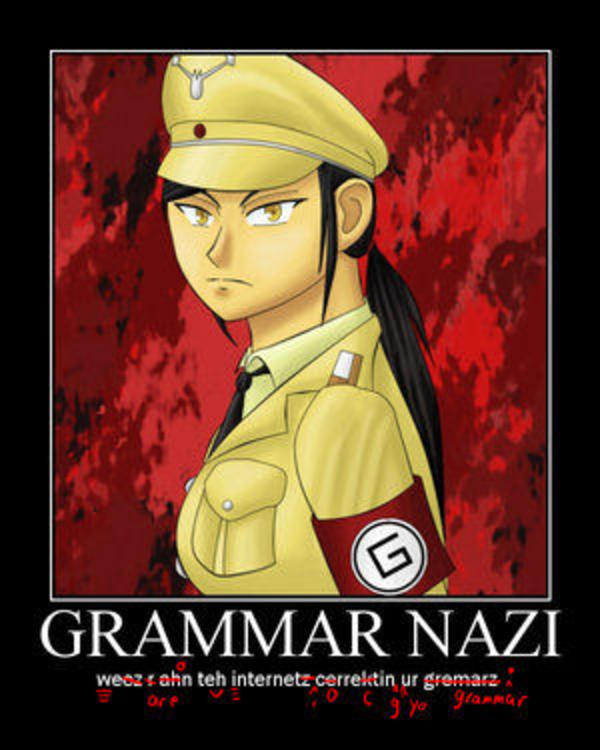 MP  Grammar Nazi by ItaniMajere