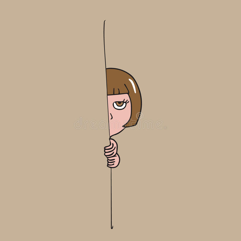 girl-hide-behind-wall-cartoon-drawing-hi