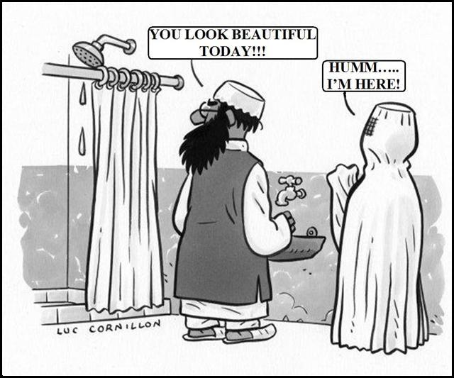burka curtain