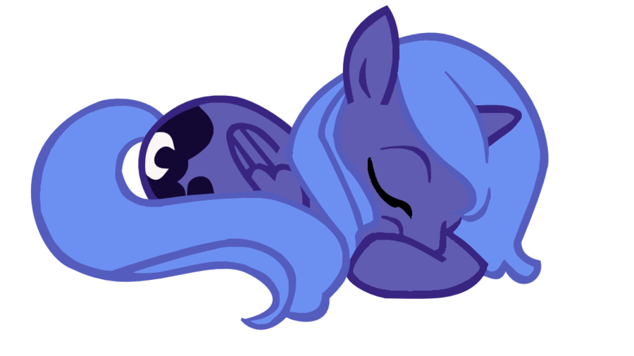 luna sleeping by cakecup7-d41hul3