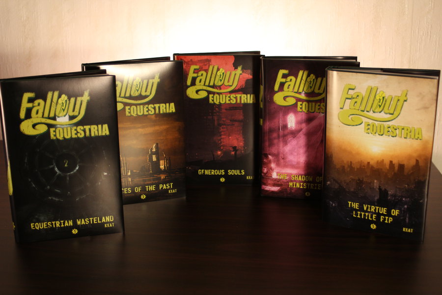 fallout equestria   dust jackets by what