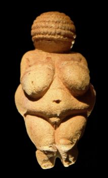 Venus of Willendorf frontview retouched 