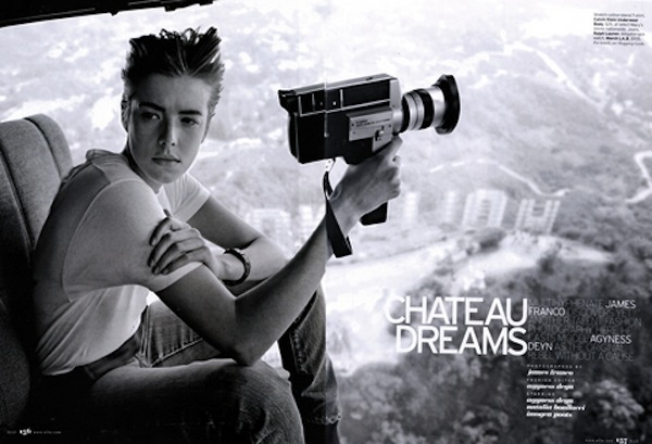 Agyness-Deyn-by-James-Franco-for-Elle-Ma