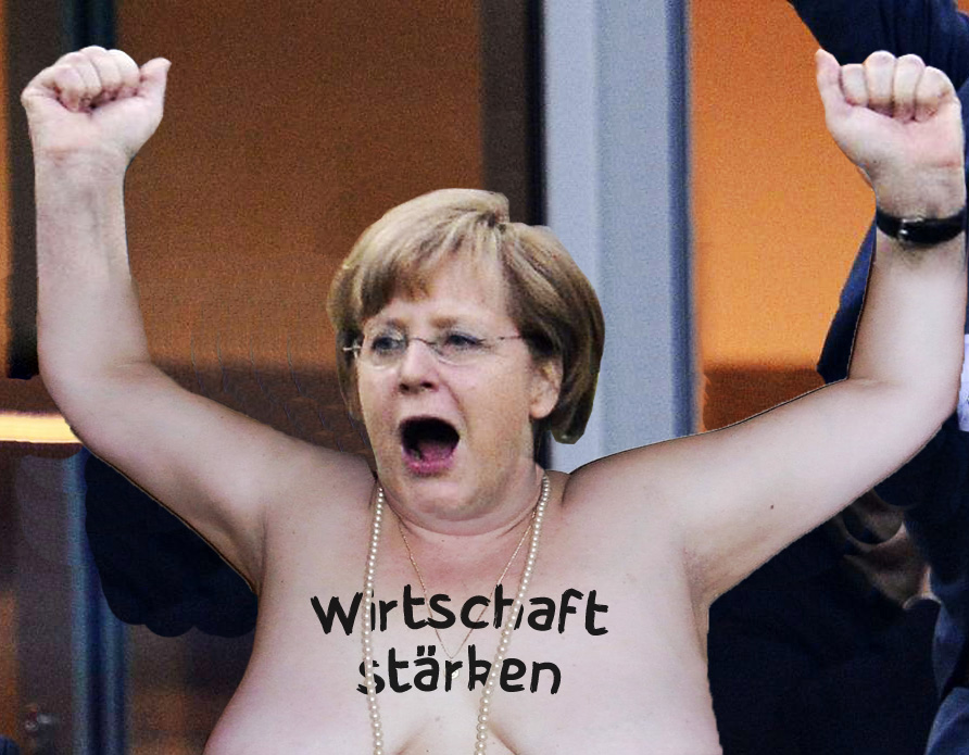 Bilder-Thread merkel-femen1