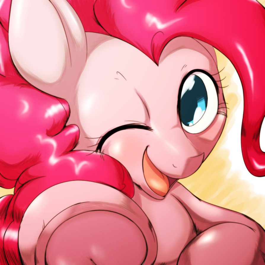 just pinkie by behind space-d8hkt1l