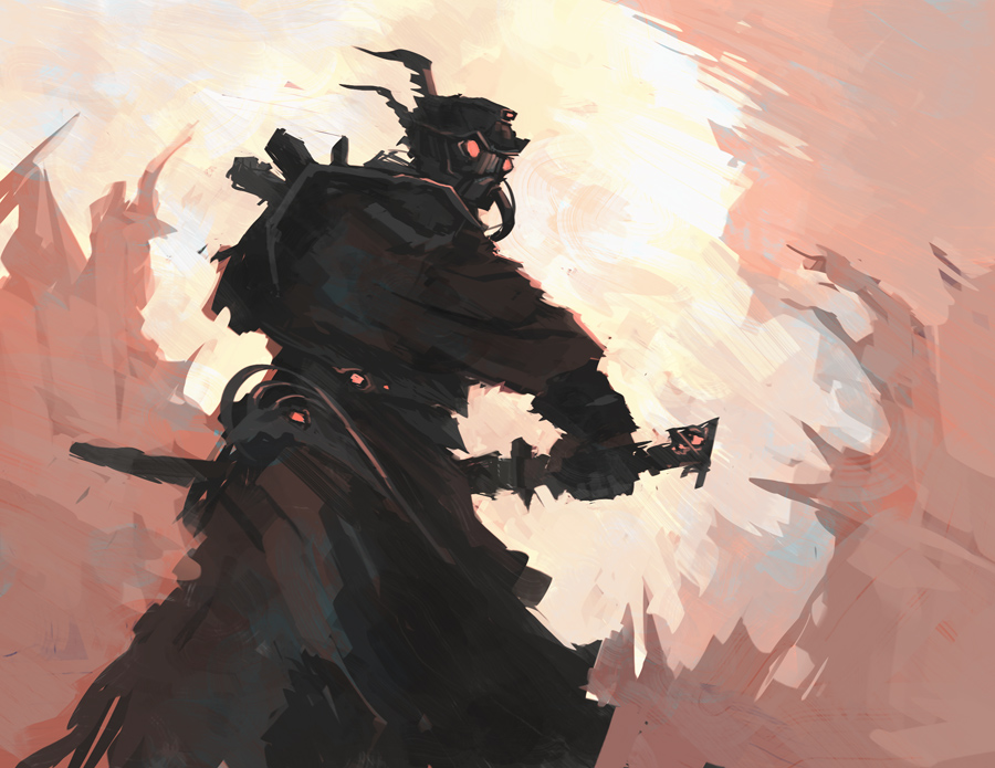 Bilder-Thread wasteland samurai by moljnir