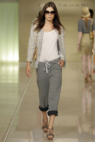 spring 2010 trends sweat pants eli tahar