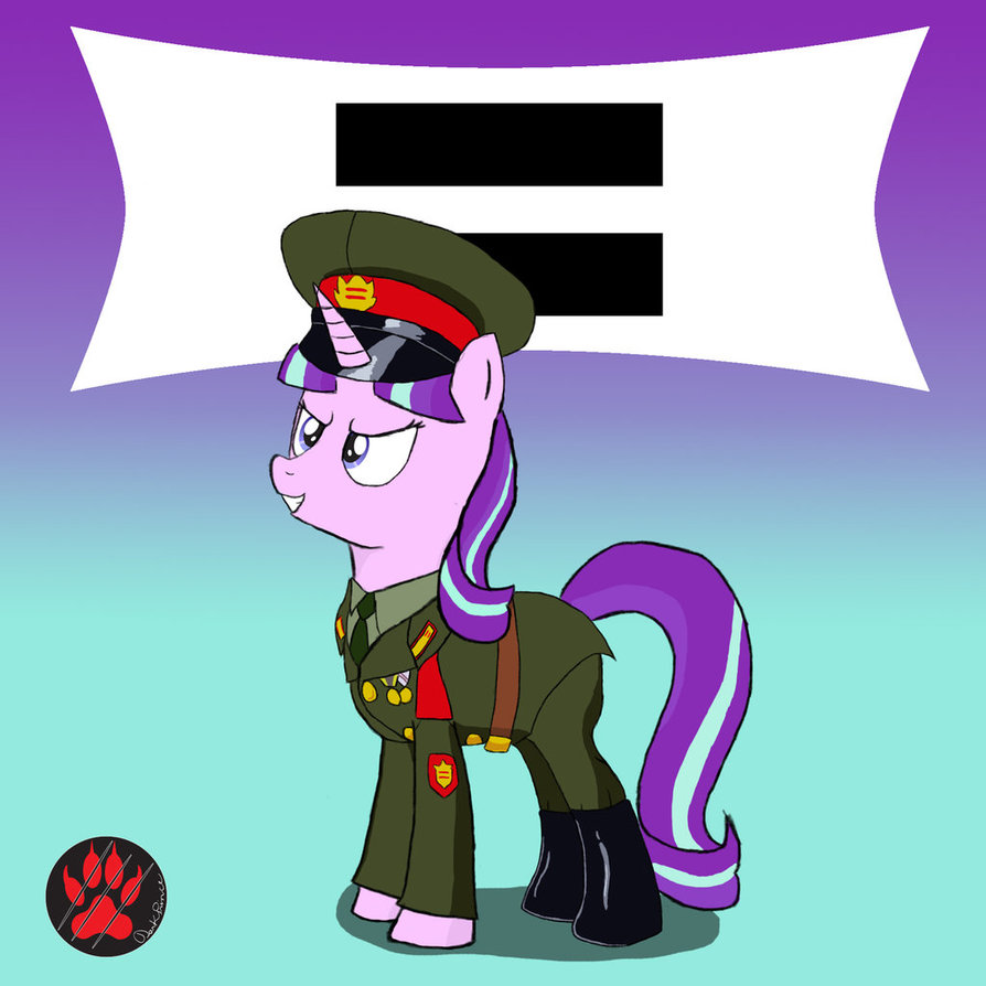 starlight glimmer cccp uniform by darkpr