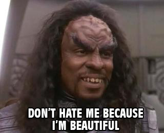 Bilder-Thread Sisko as a Klingon