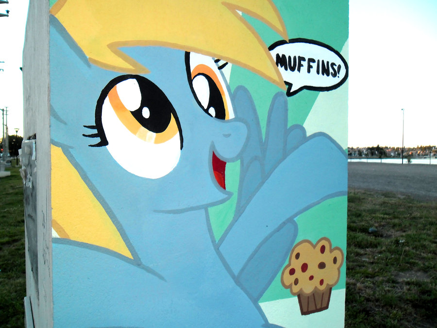 derpy hooves graffiti by shinodage-d5nrp