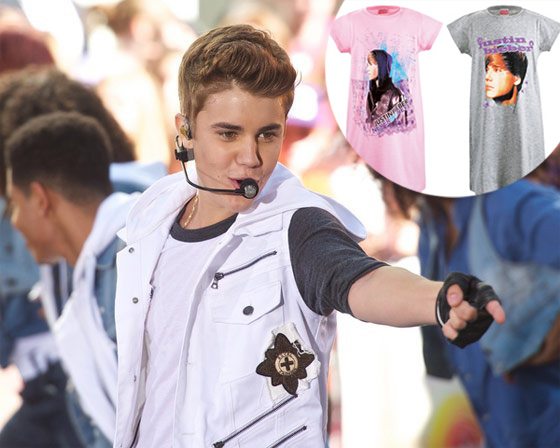 Justin-Bieber-Nachthemden