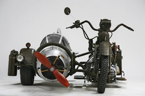 Bilder-Thread World-War-2-German-Fighter-Plane-Sidecar