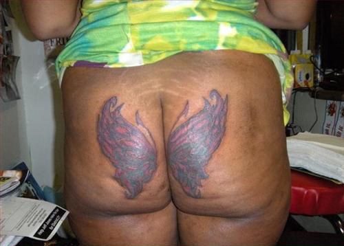 Bad-Tattoos-Wings-on-butt-ass