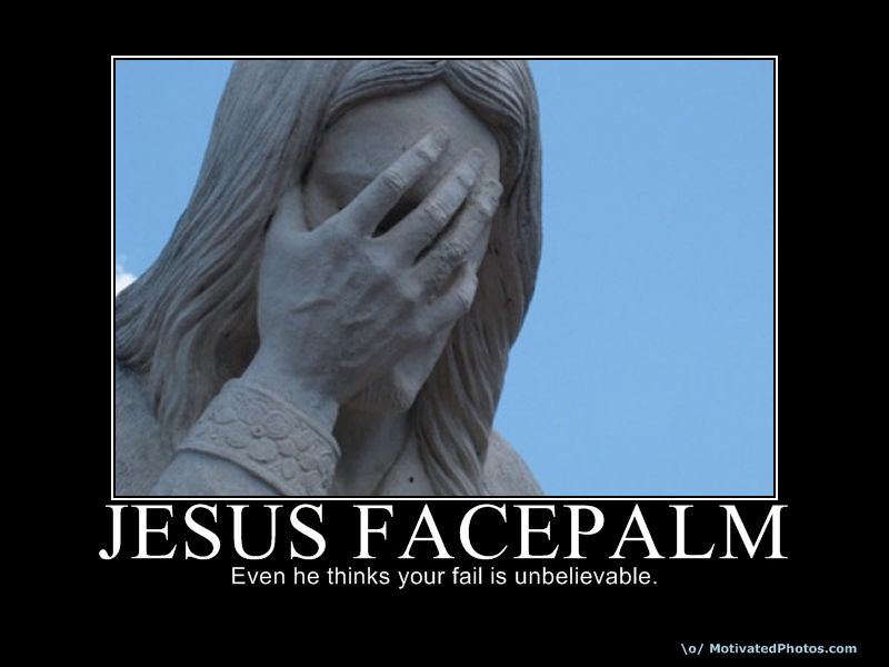 jesus facepalm