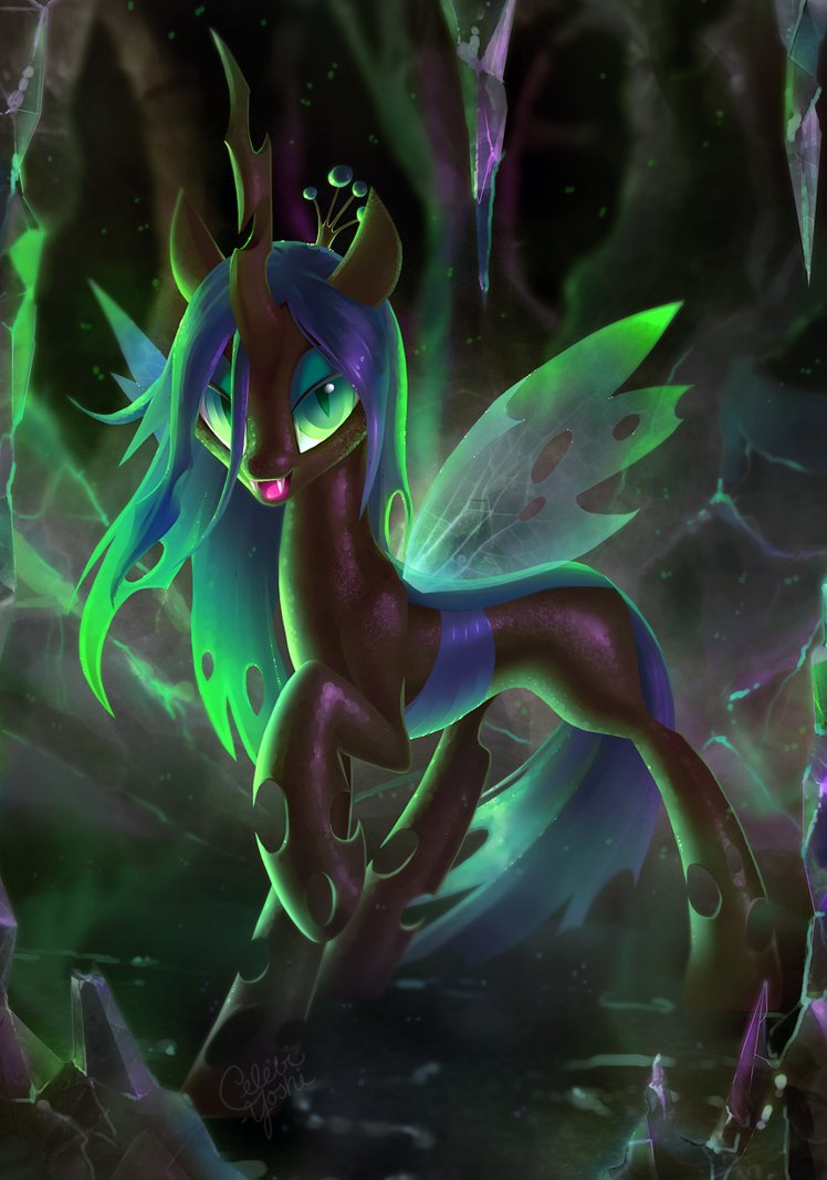 queen chrysalis by celebi yoshi-d68zx30