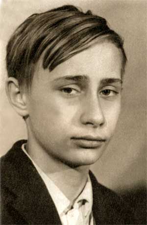 Vladimir Putin as a child