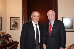 kasparov mccain