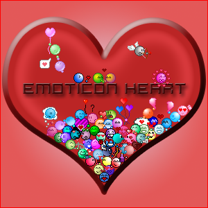 emoticon heart project by dutchie17