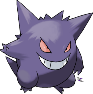 Gengar by Xous54