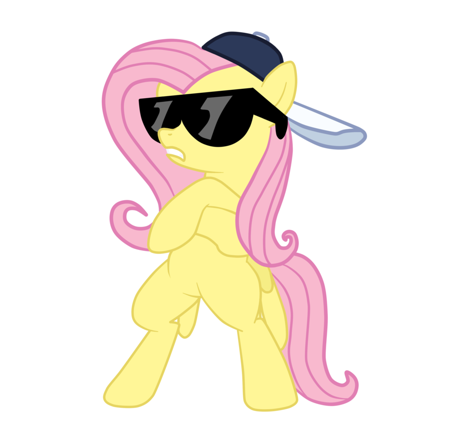 fluttershy deal with it by refaktor-d56