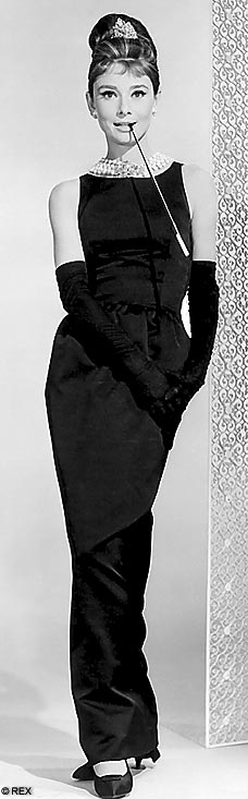 Hepburn little black dress