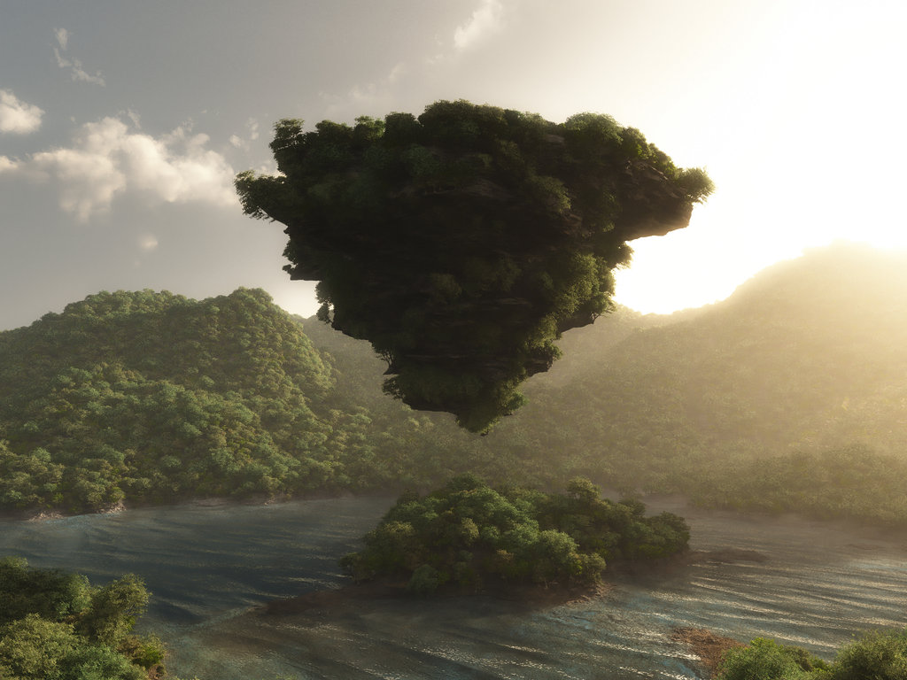 c8b587 Floating Island by Jonx0r