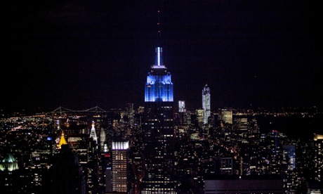 EmpireStateBuildinginBlau