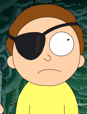 Evil Morty Close Up