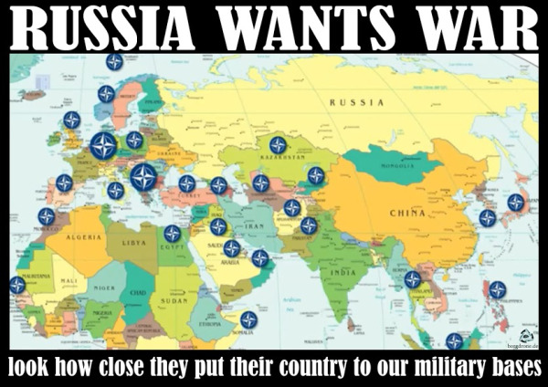 russia wants war look how close they put