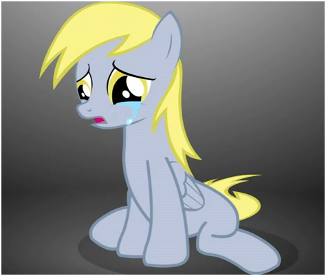 FANMADE Derpy sad