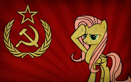 soviet pony ussr my little pony flutters