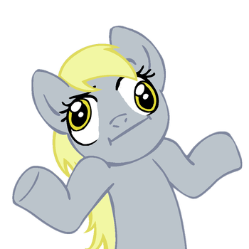 2252815489 shrugpony   derpy hooves   by