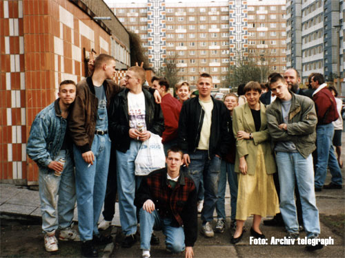 Merkel Magdeburg BAU 1 April 1993