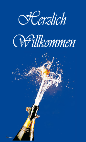 Herzlich Willk. Sekt m