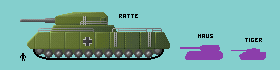 Comparison of Landkreuzer P 1000 Ratte 2