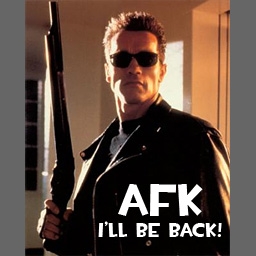 arnold afk be back icon834
