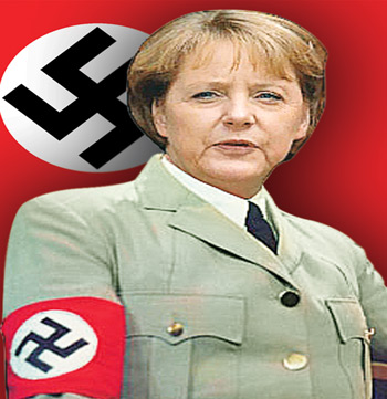 merkel-hakenkreuz