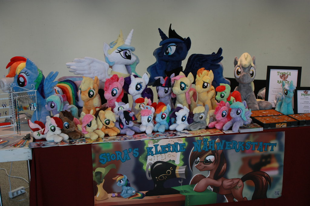 my table at galacon 2014 by siora86-d89v