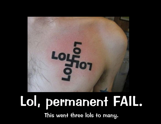 lol  permanent fail by stickorockable-d3