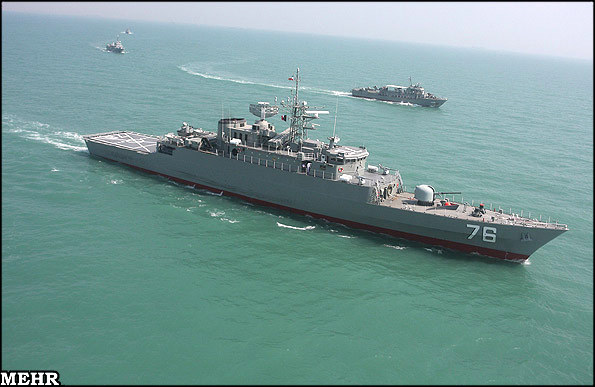iranian navy jamaran-destroyer