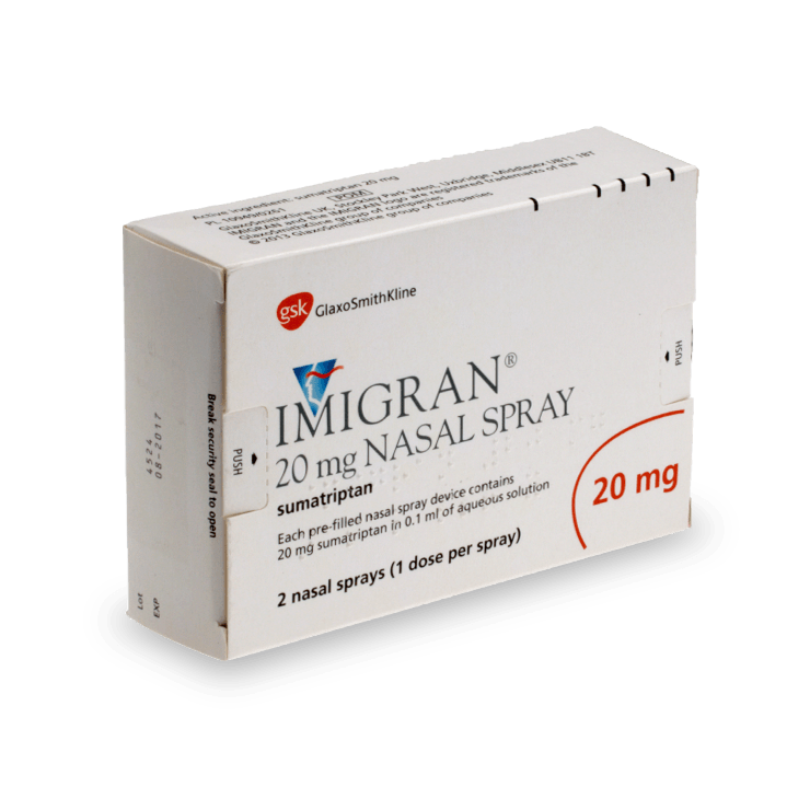 Imigran Nasal Spray 20mg front