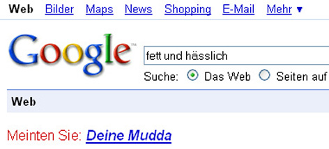 Bilder-Thread deine mudda google